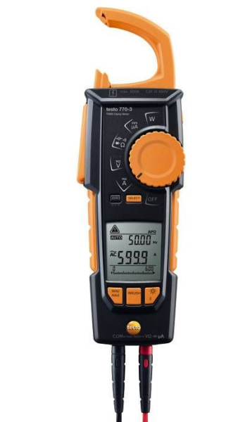 TESTO 770-3 Clamp meter with Bluetooth (0590 7703) Testo Selangor, Penang, Malaysia, Kuala Lumpur (KL), Petaling Jaya (PJ), Butterworth Supplier, Suppliers, Supply, Supplies | MOBICON-REMOTE ELECTRONIC SDN BHD