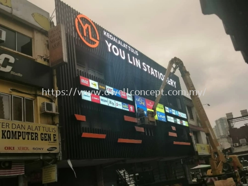 OFFICE 3D LED FRONTLIT SIGNAGE SPECIALIST AT GOMBAK, BATU CAVE, KLANG, SUBANG, PUCHONG