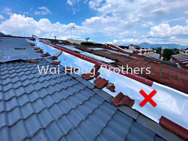  Roof Tiles Change To Pu Foam Metal Roof  Selangor, Malaysia, Johor Bahru (JB), Kuala Lumpur (KL), Perak, Penang Services, Contractor, Specialist | Wai Hong Brothers Sdn Bhd