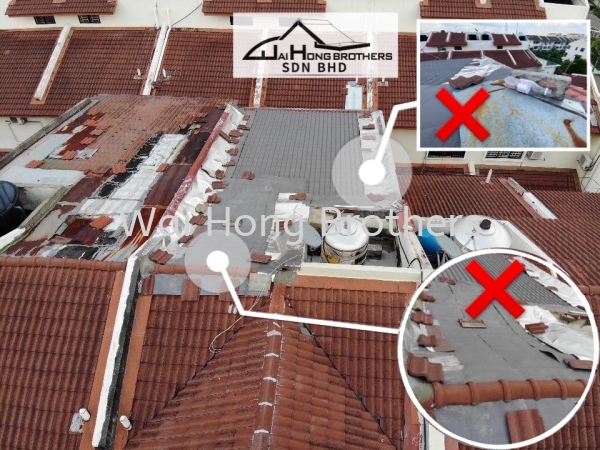  Roof Tiles Change To Pu Foam Metal Roof  Selangor, Malaysia, Johor Bahru (JB), Kuala Lumpur (KL), Perak, Penang Services, Contractor, Specialist | Wai Hong Brothers Sdn Bhd