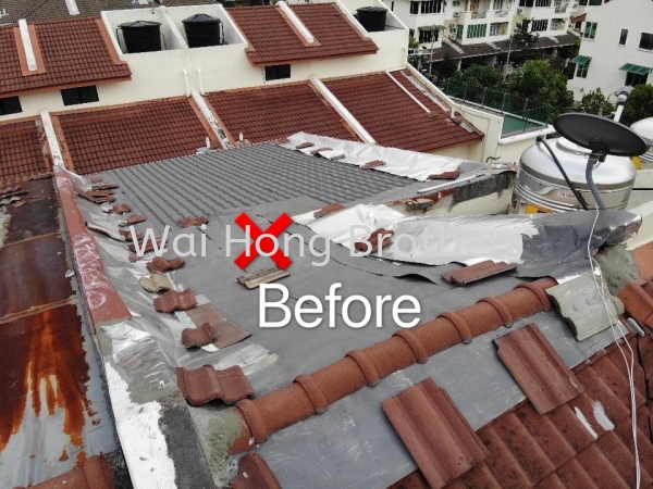  Roof Tiles Change To Pu Foam Metal Roof  Selangor, Malaysia, Johor Bahru (JB), Kuala Lumpur (KL), Perak, Penang Services, Contractor, Specialist | Wai Hong Brothers Sdn Bhd