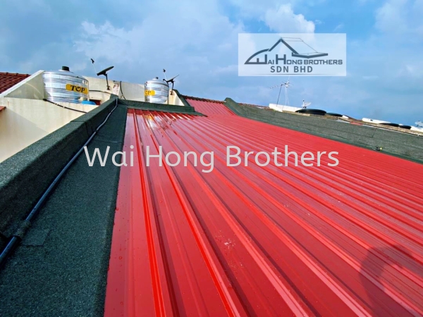  Roof Tiles Change To Pu Foam Metal Roof  Selangor, Malaysia, Johor Bahru (JB), Kuala Lumpur (KL), Perak, Penang Services, Contractor, Specialist | Wai Hong Brothers Sdn Bhd