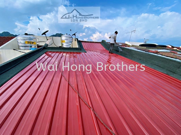  Roof Tiles Change To Pu Foam Metal Roof  Selangor, Malaysia, Johor Bahru (JB), Kuala Lumpur (KL), Perak, Penang Services, Contractor, Specialist | Wai Hong Brothers Sdn Bhd