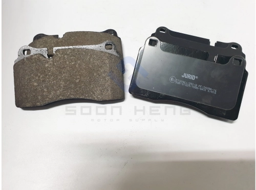 Audi A3 Sportback (RS3 Quattro), TT (2.5 RS Quattro) and Volkswagen Touareg (V6/ V8) - Front Brake Pad Set (JURID) 