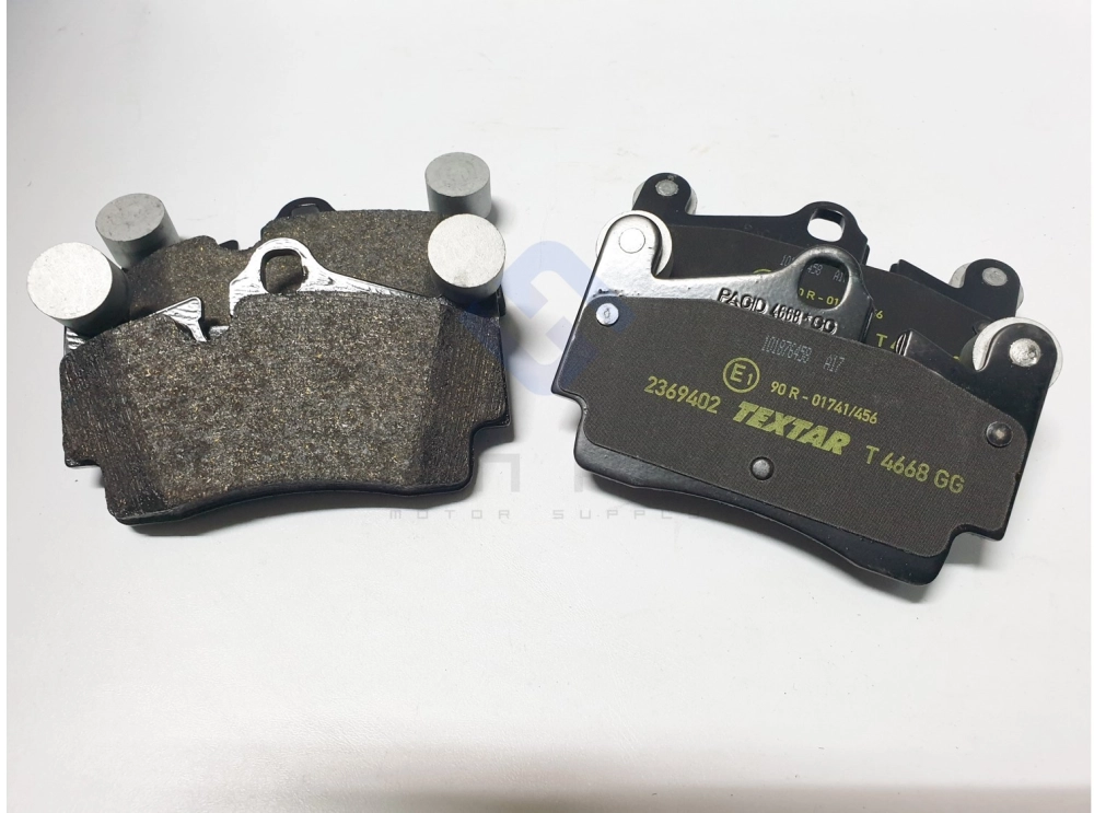 Audi Q7, Porsche Cayenne and Volkswagen Touareg - Rear Brake Pad Set (TEXTAR) 