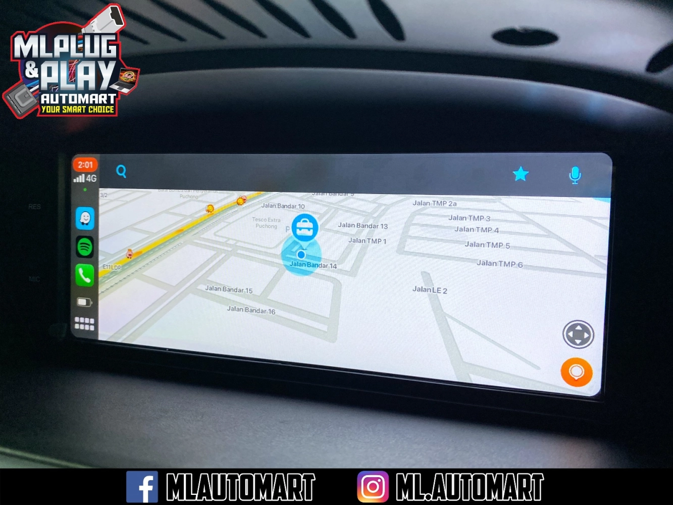 BMW 3 Series E90 Android Monitor