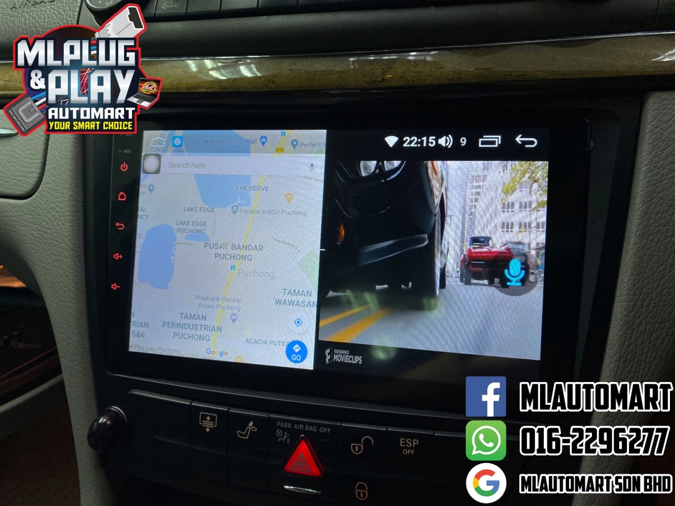 Mercedes Benz E Class W211 Android Monitor