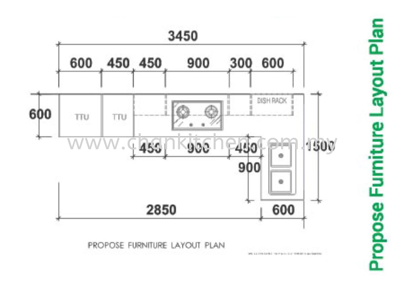 KITCHEN CABINET (PACKAGE K19)