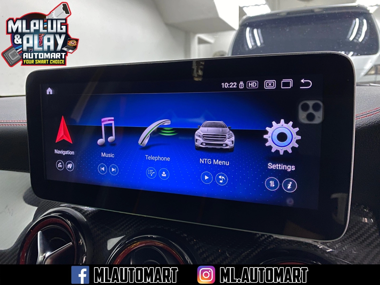 Mercedes Benz GLA Class X156 Android Monitor