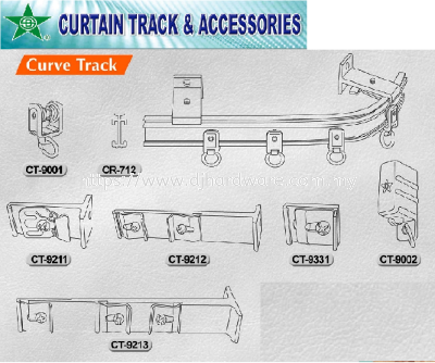 CURTAIN TRACK & ACCESSORIES CURVE TRACK(WS)