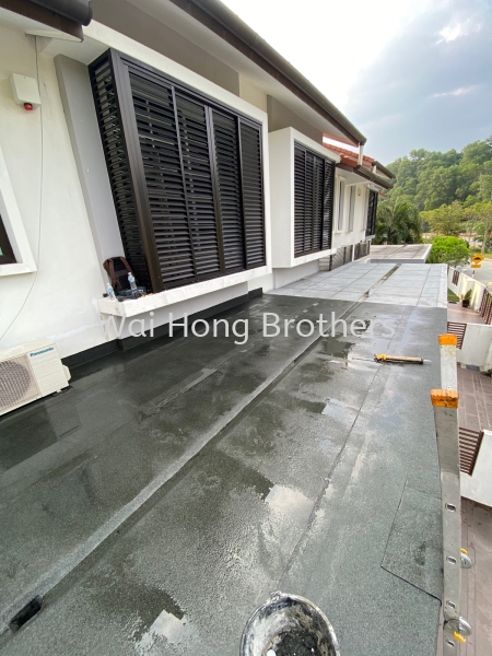  Carporch RC Roof Apply Torch On Membrane Waterproof  Selangor, Malaysia, Johor Bahru (JB), Kuala Lumpur (KL), Perak, Penang Services, Contractor, Specialist | Wai Hong Brothers Sdn Bhd