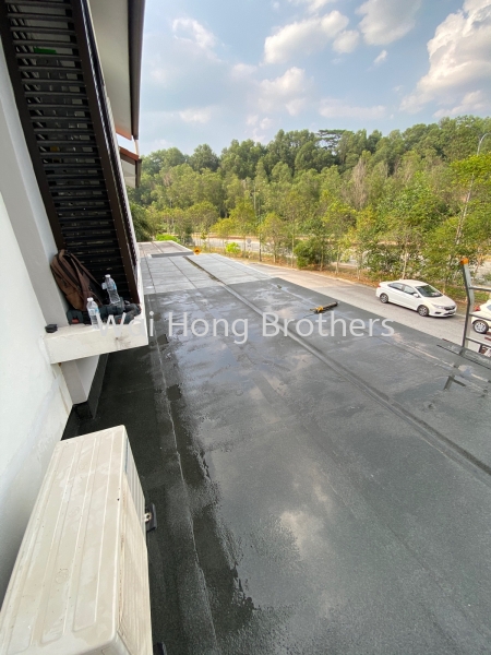  Carporch RC Roof Apply Torch On Membrane Waterproof  Selangor, Malaysia, Johor Bahru (JB), Kuala Lumpur (KL), Perak, Penang Services, Contractor, Specialist | Wai Hong Brothers Sdn Bhd