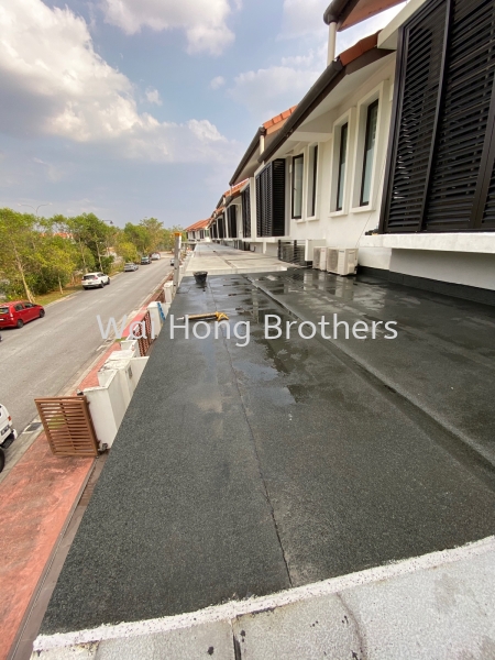  Carporch RC Roof Apply Torch On Membrane Waterproof  Selangor, Malaysia, Johor Bahru (JB), Kuala Lumpur (KL), Perak, Penang Services, Contractor, Specialist | Wai Hong Brothers Sdn Bhd