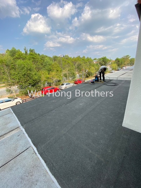  Carporch RC Roof Apply Torch On Membrane Waterproof  Selangor, Malaysia, Johor Bahru (JB), Kuala Lumpur (KL), Perak, Penang Services, Contractor, Specialist | Wai Hong Brothers Sdn Bhd