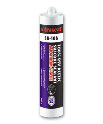 SA-106 AQUARIUM GRADE 100% RTV ACETIC SILICONE SEALANT