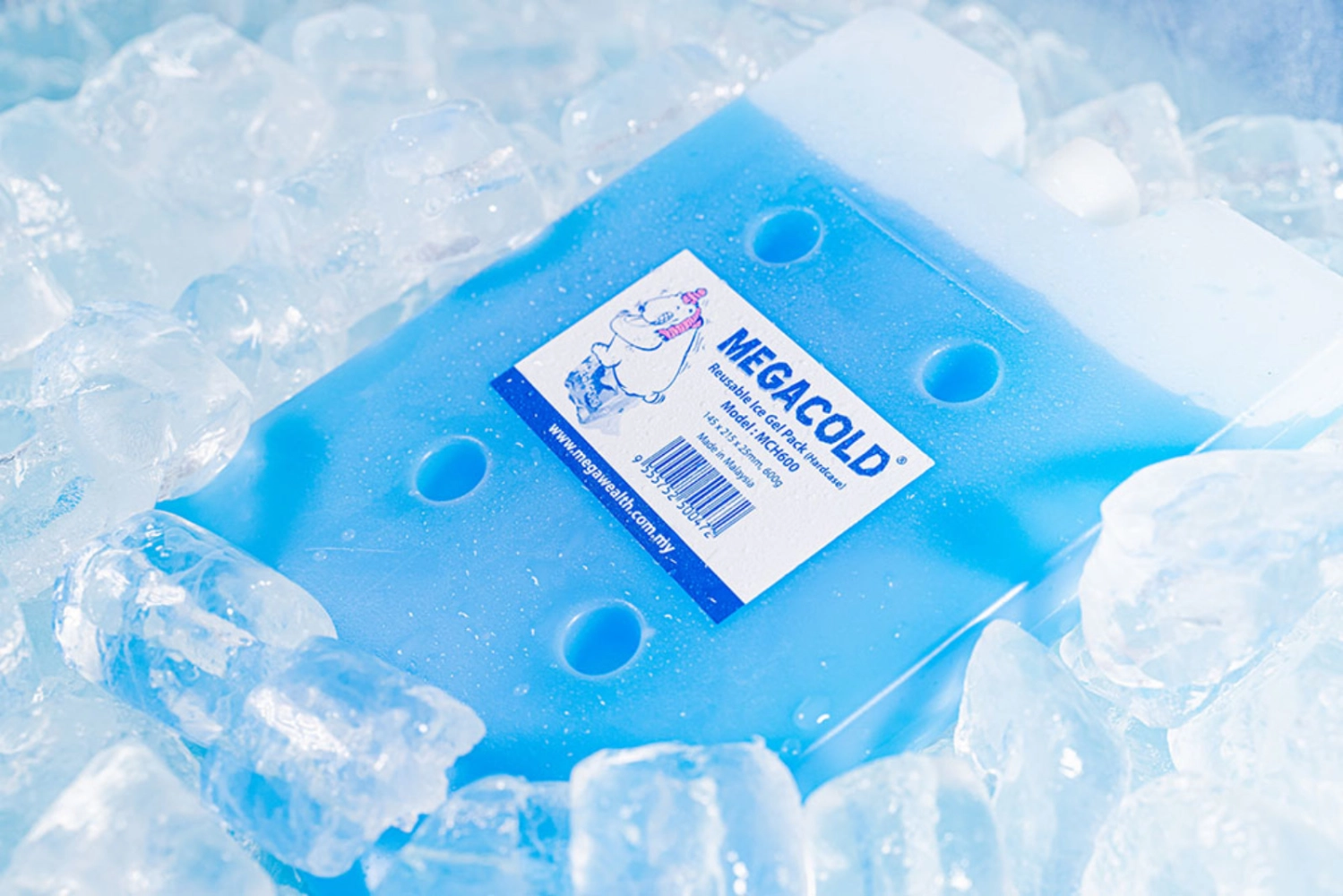 Hard Ice Gel Pack- Reusable Heavy Duty Type "MCH"