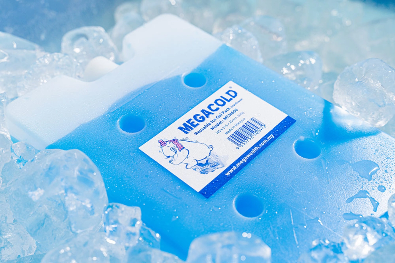 Hard Ice Gel Pack- Reusable Heavy Duty Type "MCH"