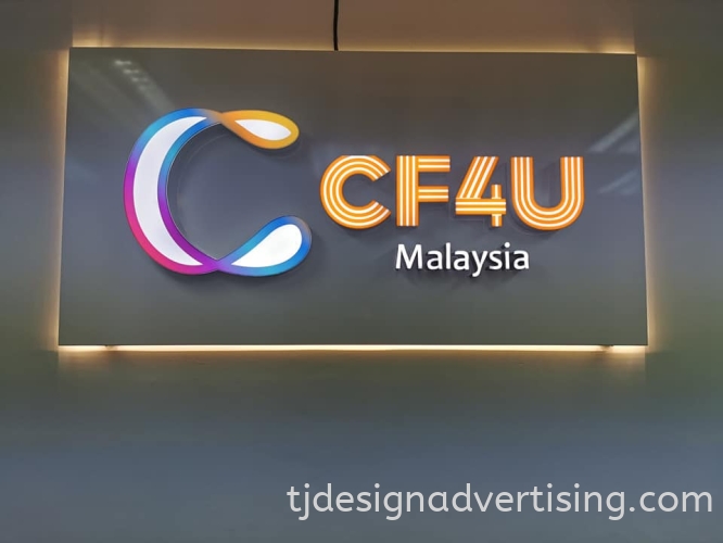Papan Tanda 3D Box-Up - CF4U MALAYSIA