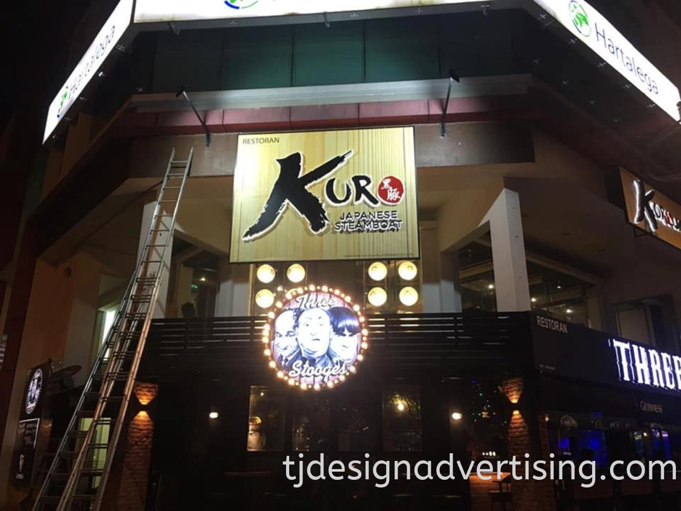 Box-Up 3D Signage - KURO JAPANESE STEAMBOAT