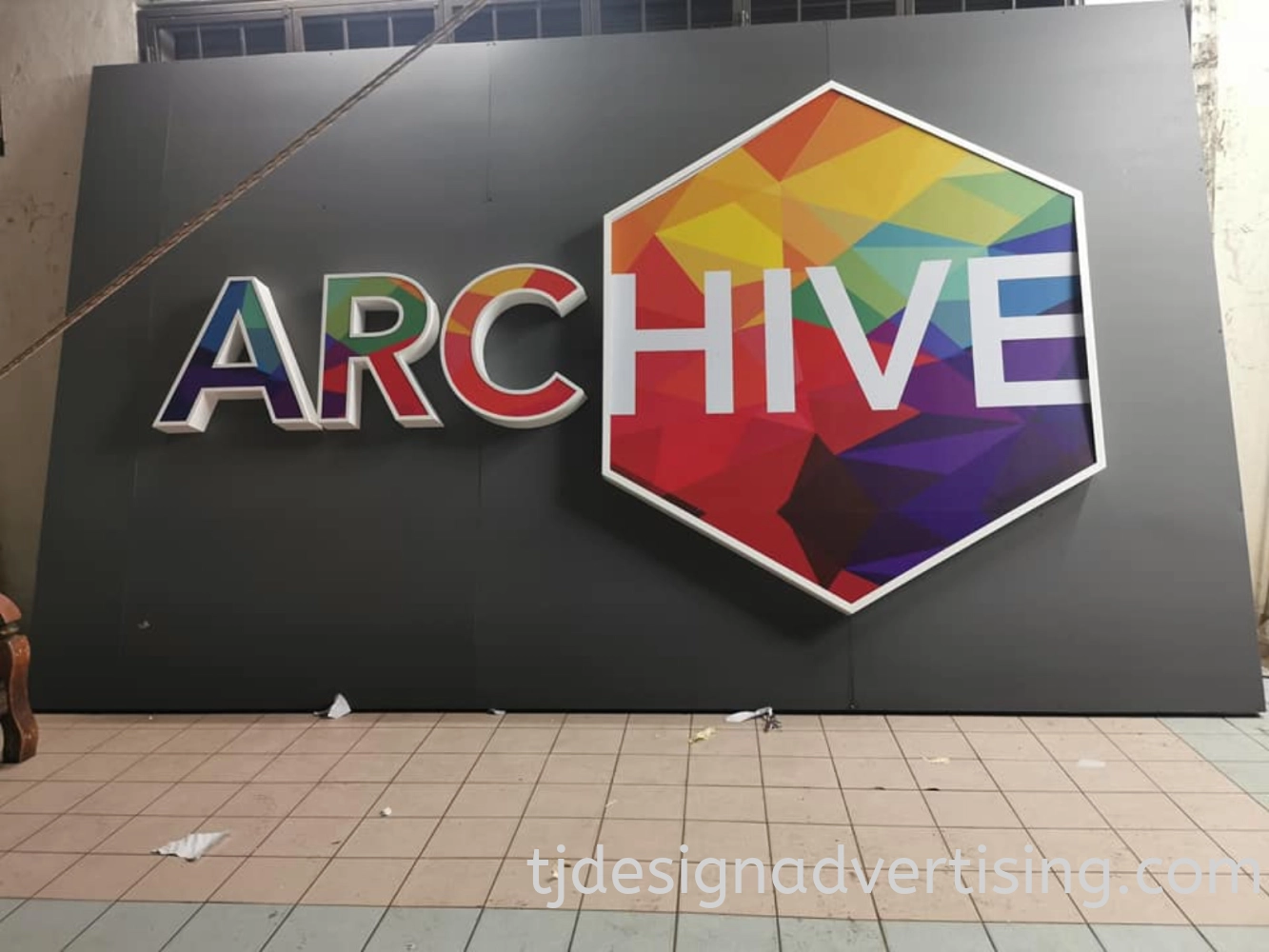 Box-Up 3D Signage - ARC HIVE