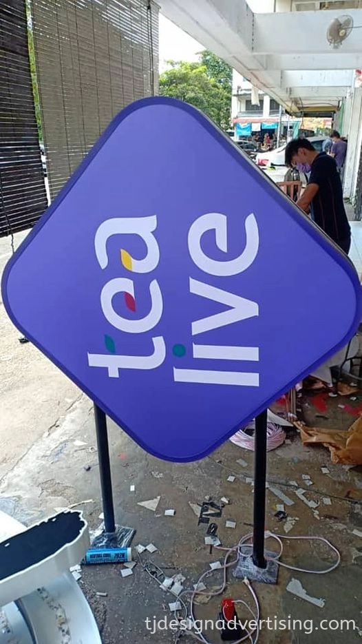 LED LIGHT BOX SIGNAGE - TEALIVE