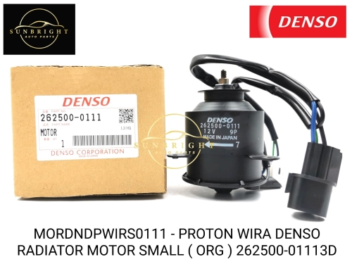 MORDNDPWIRS0111 - PROTON WIRA DENSO RADIATOR MOTOR SMALL ( ORG ) 262500-01113D