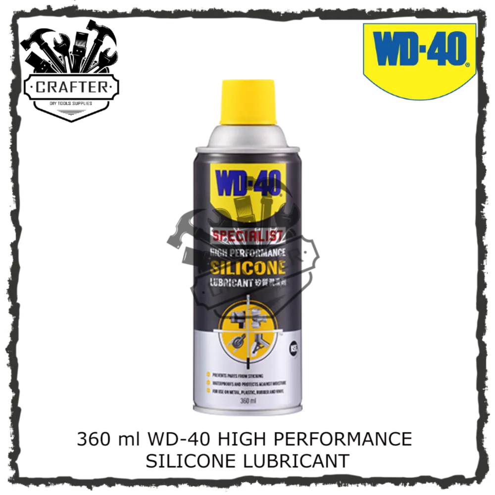 360ml WD-40 HIGH PERFORMANCE SILICONE LUBRICANT