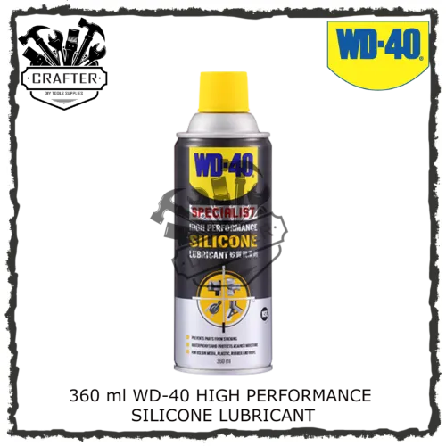 360ml WD-40 HIGH PERFORMANCE SILICONE LUBRICANT