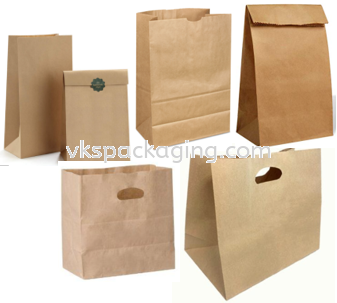 Take Away Bag Recycled Brown Paper Bag Paper Bag Malaysia, Selangor, Kuala Lumpur (KL), Seri Kembangan Manufacturer, Supplier, Supply, Supplies | VKS Packaging Manufacturing Sdn Bhd