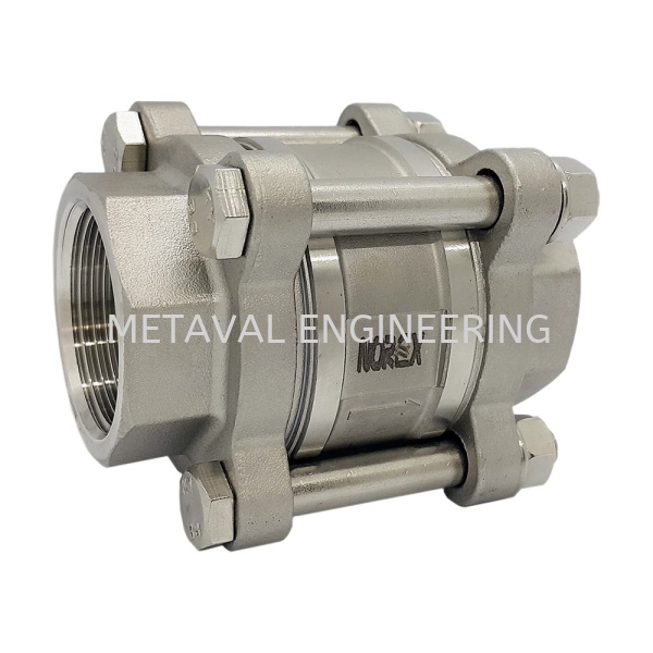 NOREX 3-pc Disco Check Valve Check Valve Selangor, Malaysia, Kuala Lumpur (KL), Shah Alam Supplier, Suppliers, Supply, Supplies | Metaval Engineering Sdn Bhd