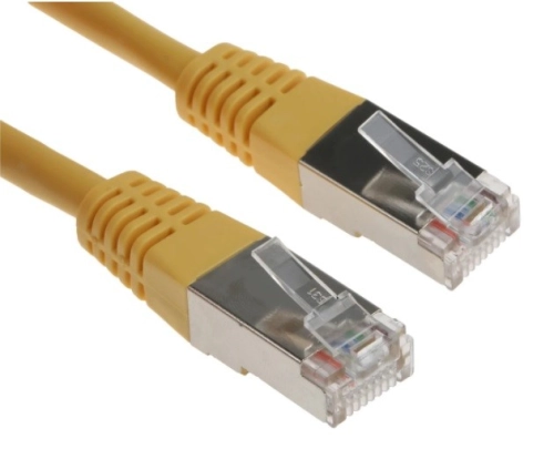 294-8415 RS PRO Yellow PVC Cat5 Cable FTP, 5m Male RJ45/Male RJ45