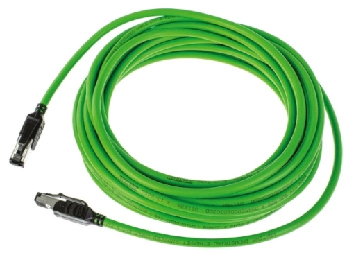 09457711151 HARTING Green PVC Cat5 Cable U/FTP, 10m Male RJ45/Male RJ45