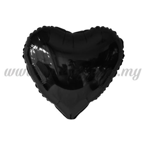 10inch Foil Balloon Love - Black (FB-10-LVBK)