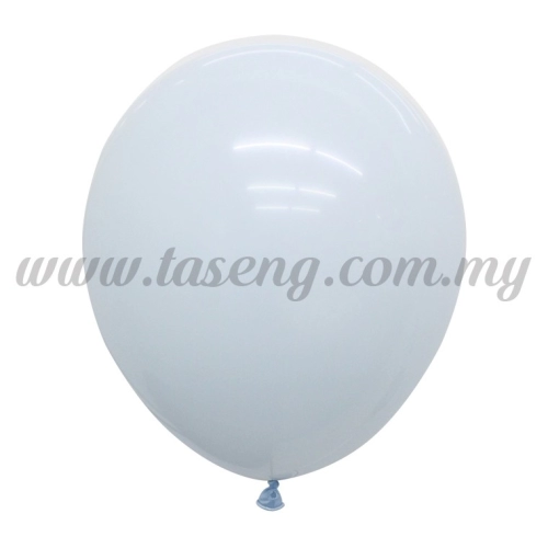 12inch Macaron Balloon 100pcs - Baby Blue (B-12MC-BB)