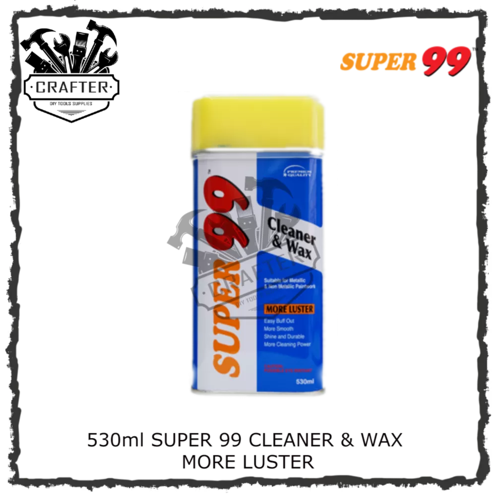 530ml SUPER 99 CLEANER & WAX HOUSEHOLD ESSENTIALS CAR CARE PRODUCTS  Selangor, Malaysia, Kuala Lumpur (KL), Shah Alam Supplier, Suppliers,  Supply, Supplies