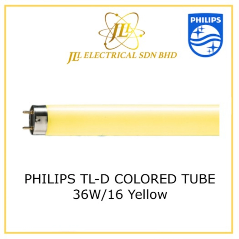 PHILIPS TL-D 36W/16 YELLOW SPECTRUM T8 TUBE 928048501605