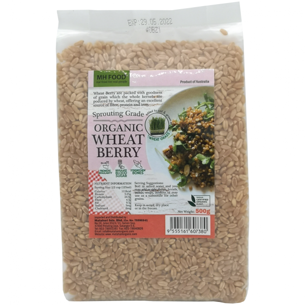 Organic Wheat Berry GRAINS  Malaysia, Selangor, Kuala Lumpur (KL), Klang, Petaling Jaya (PJ) Manufacturer, Wholesaler, Supplier, Importer | Matahari Sdn Bhd