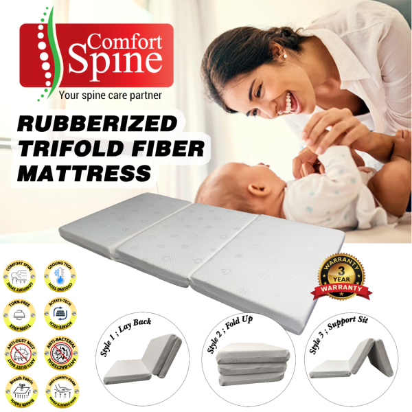 3" Single Tri-Fordable Mattress Tatami Style kilang harga tilam lipat fibre breathable OEM Mattress OEM Service Malaysia, Selangor, Kuala Lumpur (KL) Supplier, Manufacturer, Supply, Supplies | Vision Foam Ind Sdn Bhd