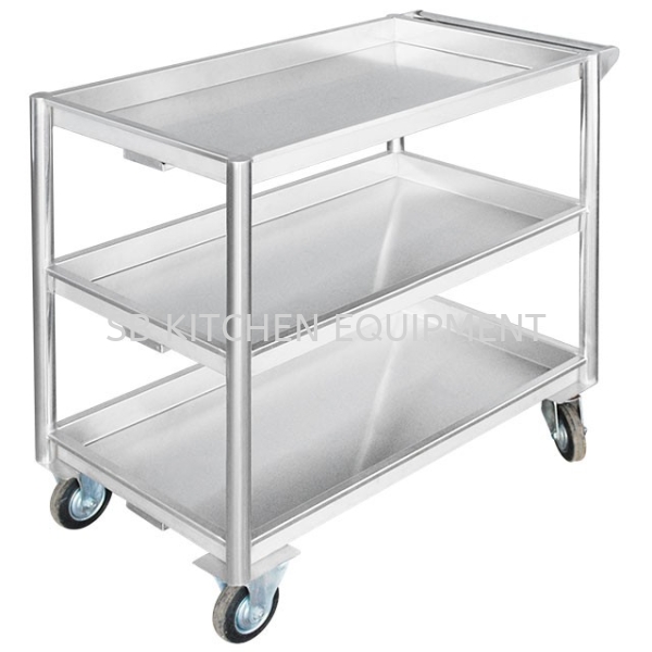 Stainless Steel Food Trolley (3 Tier) Kitchen Equipment Selangor, Malaysia, Kuala Lumpur (KL), Sungai Buloh Supplier, Suppliers, Supply, Supplies | SB KITCHEN EQUIPMENT