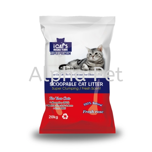 iCat's 20kg Super Premium Cat Litter (IC8020)