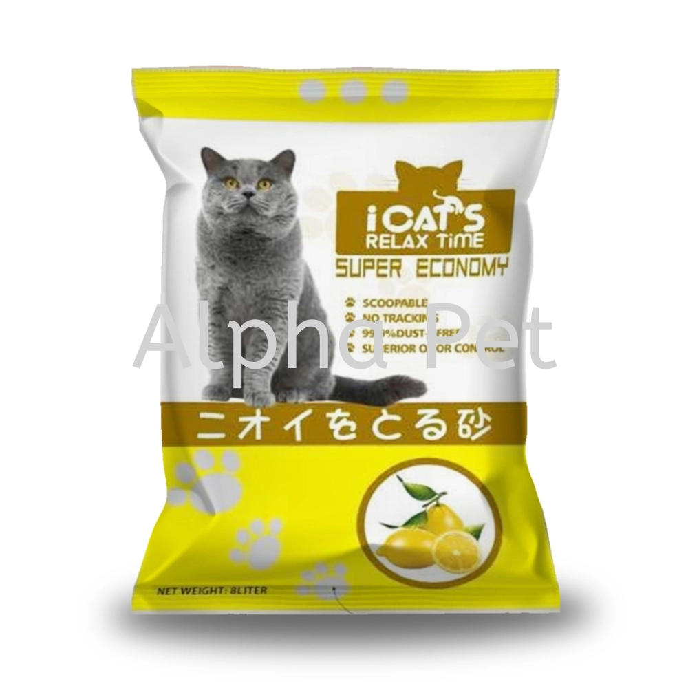 iCat's 8 Liter Relax Time Cat Litter (IC6008)