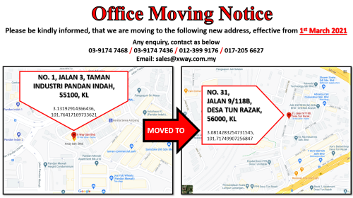 OFFICE MOVING NOTICE
