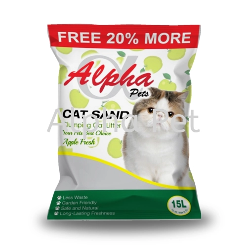 Alpha 15 Liter Clumping Cat Litter