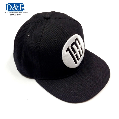 Snapback Streetwear Custom Made Caps with Two Tone Print Embroidery  