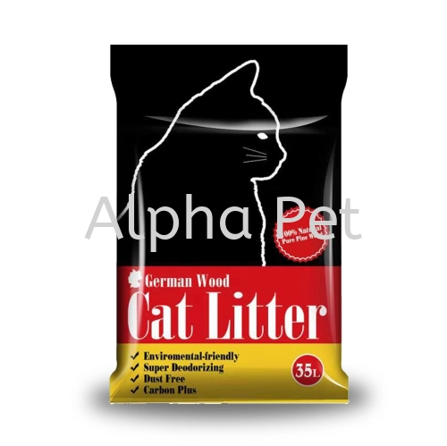 German 35 Liter Wood Cat Litter (CWP35L)