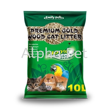 Emily Pets 10 Liter Wood Cat Litter (WP10L)