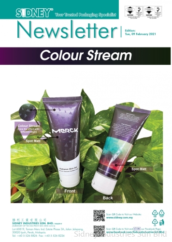 Squeeze Tube Colour Stream Effect