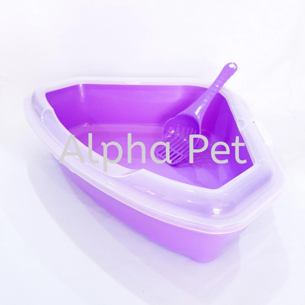 Cat Litter Tray With Cover & Scoop (CFS04)