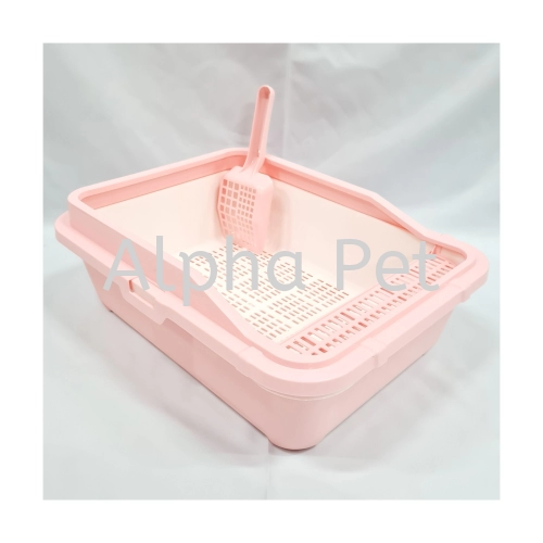 Cat Litter Tray With Cover & Scoop (CFS01AX)