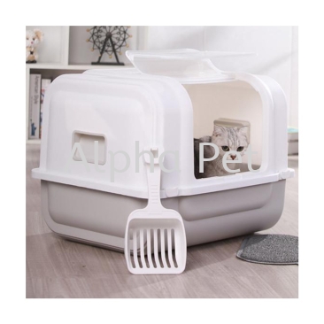 Large Size Cat Toilet With Scoop (CP6009)